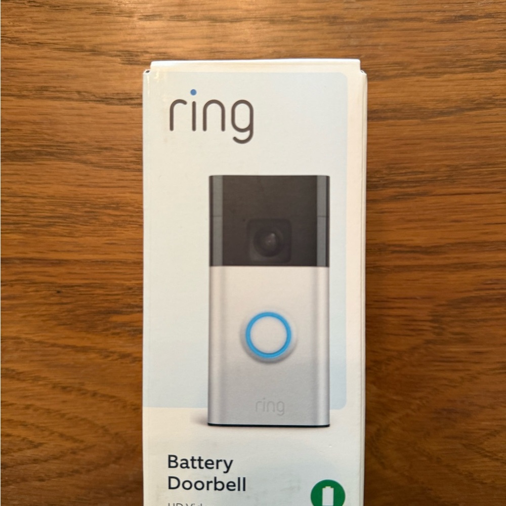 $80 OBO Brand New Ring Battery Doorbell (Newest edition)